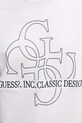 Памучна тениска Guess M5RI59.K9RM1 бял