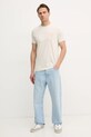 Guess tricou din bumbac M5RI86.K9RM1 bej SS25