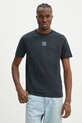 Marc O'Polo pamut póló sötétkék 520201251124