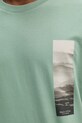 Marc O'Polo t-shirt bawełniany 520201251126 zielony
