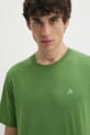 Хлопковая футболка Marc O'Polo зелёный 522201251054