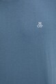 Бавовняна футболка Marc O'Polo 522201251054 блакитний