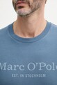 Bavlněné tričko Marc O'Polo 523201251052 modrá