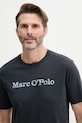 Marc O'Polo t-shirt bawełniany granatowy 523201251182