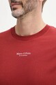 Bavlnené tričko Marc O'Polo 523201251382 burgundské