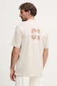 Odzież Guess t-shirt bawełniany MOJO Z5RI02.I3Z14 beżowy