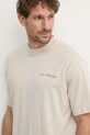 Guess tricou din bumbac MOJO bej Z5RI02.I3Z14