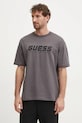 Bavlnené tričko Guess SURON sivá Z5RI10.I3Z14
