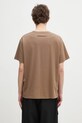 Odzież MM6 Maison Margiela t-shirt bawełniany SH0GC0046 brązowy