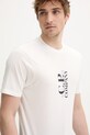 C.P. Company t-shirt bawełniany biały 18CMTS138A005100W
