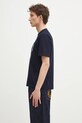 Бавовняна футболка C.P. Company 18CMTS187A110056W темно-синій SS25