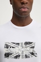 Бавовняна футболка Pepe Jeans FLAG BW PM509720 білий