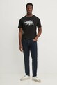 Бавовняна футболка Pepe Jeans FLAG BW PM509720 чорний SS25