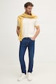 Бавовняна футболка Pepe Jeans PACEY PM509724 бежевий SS25