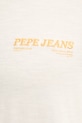 Бавовняна футболка Pepe Jeans PACEY PM509724 бежевий