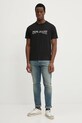 Хлопковая футболка Pepe Jeans DYLAN TEE PM509728 чёрный SS25