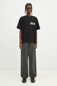 Represent tricou din bumbac Raceway MLM41063.01 negru