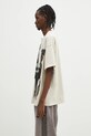Represent t-shirt in cotone Thoroughbred MLM41135.002 beige SS25