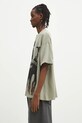 Хлопковая футболка Represent Thoroughbred MLM41135.066 зелёный SS25