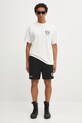 Represent t-shirt bawełniany Crest MLM41069.72 beżowy