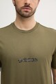 Бавовняна футболка adidas Camo JN1405 зелений