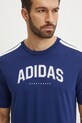 adidas tricou din bumbac M C COLLE Collegiate bleumarin JM0382
