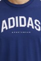 adidas tricou din bumbac M C COLLE Collegiate JM0382 bleumarin