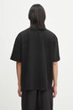 Одежда Хлопковая футболка Fiorucci Curly Lollipop Logo Boxy T-Shirt U02SPTSH103CJ01BK02 чёрный