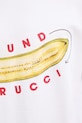Fiorucci t-shirt in cotone Banana Sound Print Regular Fit T-Shirt U02SPTSH323CJ01WH04 bianco