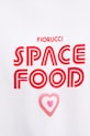 Памучна тениска Fiorucci Space Food Print Relaxed Fit T-Shirt U02SPTSH101CJ01WH03 бял