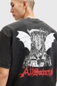 Îmbrăcăminte AllSaints tricou din bumbac DAMIENZ M059PB negru