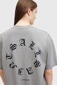 Îmbrăcăminte AllSaints tricou din bumbac FRAKTUR M063PB gri