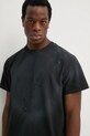 Heliot Emil t-shirt gray SS25.M.09.129.BLK01