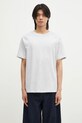 Pamučna majica adidas Originals Premium Essentials Tee relaxed siva JD3275