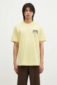 Îmbrăcăminte adidas Originals tricou din bumbac Trefoil Series Fashion Elevated JP0197 galben