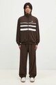 adidas Originals bluză Q12 Monogram Tee JP4419 maro