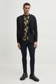 Бавовняна футболка Versace Jeans Couture 78GAH6S0.JS458 чорний SS25