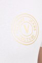 Бавовняна футболка Versace Jeans Couture 78GAHT00.CJ00T білий
