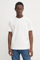 Oblečenie Bavlnené tričko Diesel A16514.0AKAK biela