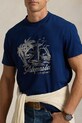 Bavlněné tričko Polo Ralph Lauren Short Sleeve námořnická modř 710958249
