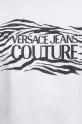 Pamučna majica Versace Jeans Couture 78GAH6L1.J0001 bijela