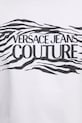 Versace Jeans Couture tricou din bumbac 78GAH6L1.J0001 alb