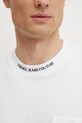 Бавовняна футболка Versace Jeans Couture 78GAHE03.CJ00E білий