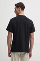 Одежда Хлопковая футболка Versace Jeans Couture 78GAHE04.CJ00E чёрный