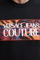 Versace Jeans Couture t-shirt in cotone 78GAHE04.CJ00E nero
