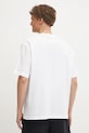 Одяг Бавовняна футболка Versace Jeans Couture 78GAHE08.CJ00E білий