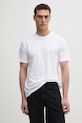 Bavlnené tričko Versace Jeans Couture 78GAHT08.CJ00T biela