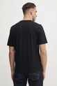 Îmbrăcăminte Sisley tricou din bumbac 35MAS1049 negru