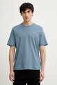 Diesel t-shirt T-ADJUST-DOVAL-PJ T-SHIRT z elastanem niebieski A15056.0AIJU