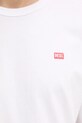 Хлопковая футболка Diesel T-BOXT-R30 T-SHIRT A16400.0QIAM белый